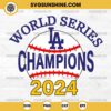 Los Angeles World Series Champions 2024 SVG, Los Angeles Dodgers Baseball SVG