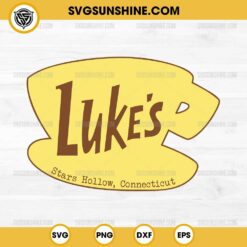 Luke Star Hollow SVG