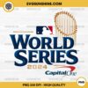 MLB World Series 2024 Champions PNG Sublimation File