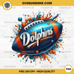 Miami Dolphins PNG Sublimation Designs