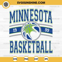 Minnesota Lynx SVG, Minnesota 1999 Basketball SVG PNG