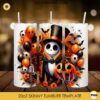 Jack Skellington Halloween 20oz Tumber Wrap PNG File