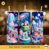 Buzz Lightyear Toy Story 20oz Tumbler Wrap PNG File