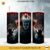 Pennywise Horror Movie Halloween 20oz Tumbler Wrap PNG File