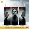 Michael Myers Horror Halloween 20oz Tumbler Wrap PNG File