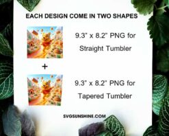 Winnie The Pooh 20oz Tumbler Wrap PNG File