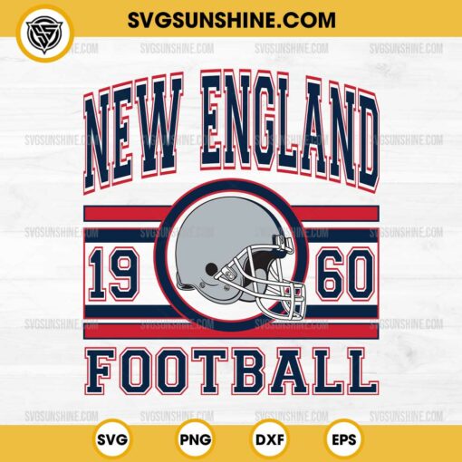 New England Patriots Football SVG, New England Patriots Est 1960 SVG, New England Patriots SVG