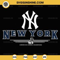 New York 2024 American League Champions SVG, New York Yankees 2024 SVG, World Series 2024 SVG