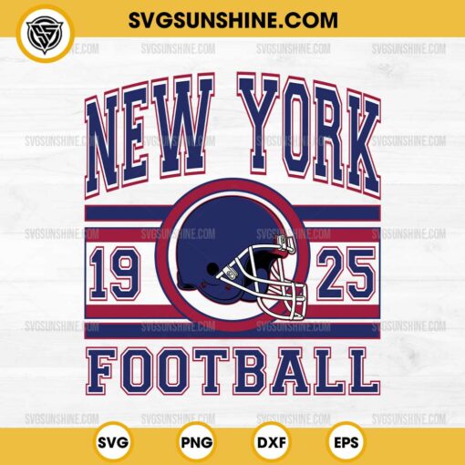 New York Giants Football SVG, New York Giants Est 1925 SVG, New York Giants SVG