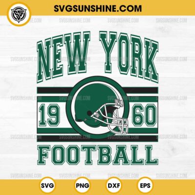 New York Jets Football SVG, New York Jets Est 1960 SVG, New York Jets SVG