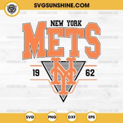 New York Mets 1962 SVG PNG Cricut Silhouette