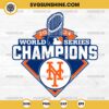 2024 World Series Champions New York Mets SVG, New York Mets World Series 2024 SVG PNG