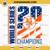 New York Mets 2024 World Series Champions SVG PNG