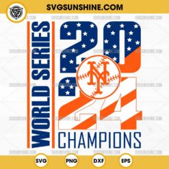 New York Mets 2024 World Series Champions SVG PNG