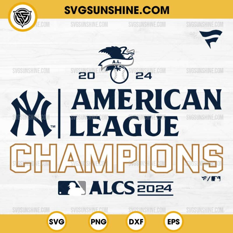 New York Yankees 2024 National League Champions SVG, NY Yankees 2024