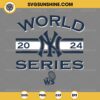 New York Yankees 2024 World Series SVG Cut Files