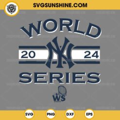 New York Yankees 2024 World Series SVG Cut Files