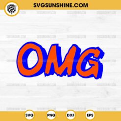 OMG Mets SVG, Baseball SVG PNG File