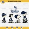 Peanuts Snoopy New York Yankees SVG PNG File