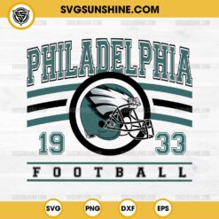 Philadelphia Eagles Football SVG, Philadelphia Eagles Est 1933 SVG, Philadelphia Eagles SVG