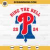 Philadelphia Phillies Ring The Bell 2024 SVG, Philly Baseball 2024 SVG