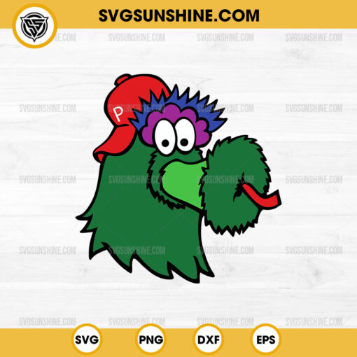 Phillie Phanatic SVG, Philadelphia Phillies Mascot SVG