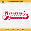 Phillies Svg, Baseball Svg, Philadelphia Phillies Svg