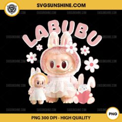 Pink Labubu PNG, Cute Labubu The Monsters Pink PNG