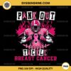 Pink Out Tackle Breast Cancer PNG, Awareness Football PNG