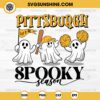 Pittsburgh Pirates Baseball Spooky Season SVG, Let’s Go Pittsburgh Pirates Ghost Halloween SVG