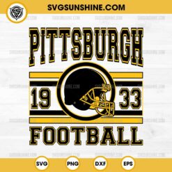 Pittsburgh Steelers Football SVG, Pittsburgh Steelers Est 1933 SVG, Pittsburgh Steelers SVG