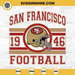 San Francisco 49ers Football SVG, San Francisco 49ers Est 1946 SVG, San Francisco 49ers SVG