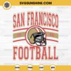 San Francisco Football SVG, San Francisco 49ers Est 1946 SVG