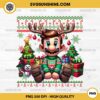 Super Mario Luigi Ugly Christmas Sweater PNG, Super Mario Luigi Christmas PNG File