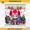 Super Mario Toad Ugly Christmas Sweater PNG, Super Mario Toad Christmas PNG File