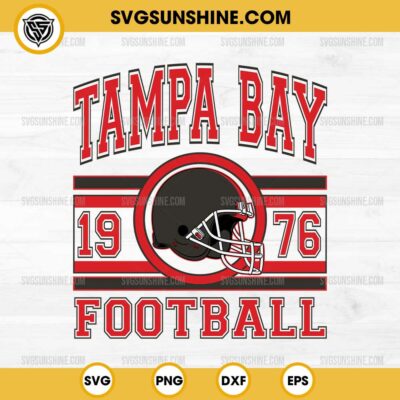 Tampa Bay Buccaneers Football SVG, Tampa Bay Buccaneers Est 1976 SVG, Tampa Bay Buccaneers SVG