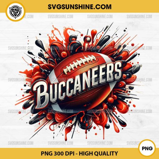 Tampa Bay Buccaneers PNG Sublimation Designs