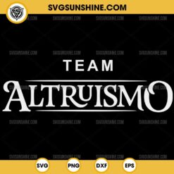 Team Altruismo SVG, House of Givers SVG, School Spirit Givers SVG