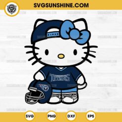 Tennessee Titans Hello Kitty SVG PNG File