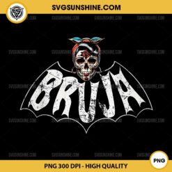 Vintage Bat Bruja PNG Sublimation Designs