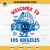 Welcome To Los Angeles Dodgers Soda Sports SVG, LA Dodgers Ice Cream Helmet SVG