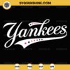 Yankees SVG PNG DXF EPS, New York Yankees SVG