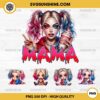 Harley Quinn Mama PNG Bundle