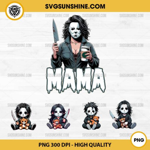 Baby Michael Myers And Mama Michael Myers PNG