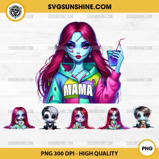 Sally Mama Halloween PNG Bundle