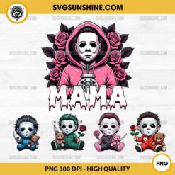 Michael Myers Mama Halloween PNG Bundle