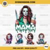 Michael Myers Mama And Kids Halloween PNG Bundle