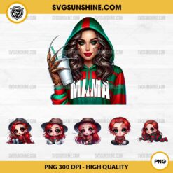 Freddy Krueger Mama PNG Bundle