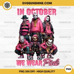 Gangster Killer In October We Wear Pink PNG