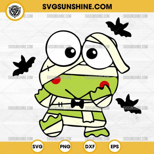 Keroppi Mummy Sanrio Halloween SVG